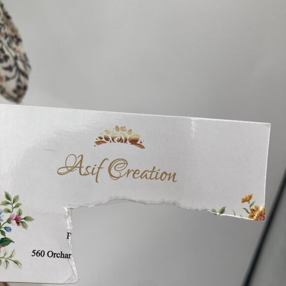 Paisley Beige Boho Long Tunic Slit Popover Art to Wear Blouse Women’s S/M - Picture 5 of 8